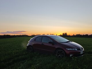 2008 Honda Civic AMT VIII Рестайлинг, красный, 870000 рублей, вид 4