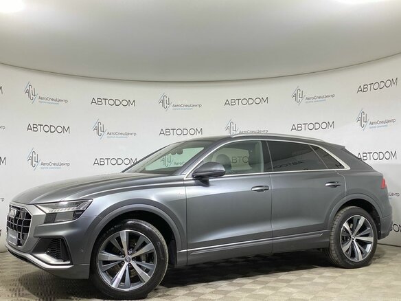 2018 Audi Q8 55 TFSI I (4M), серый, 6099900 рублей - вид 23