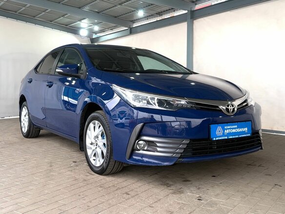 2016 Toyota Corolla XI (E160, E170, E180) Рестайлинг 1, синий, 1369000 рублей - вид 6