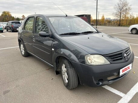 2009 Renault Logan I, серый, 450000 рублей, вид 3