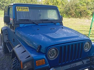2003 Jeep Wrangler II (TJ), синий, 1550000 рублей, вид 2