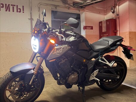 2019 Honda CB 650R, чёрный, 990000 рублей, вид 1