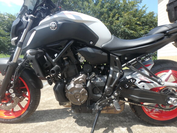 2019 Yamaha MT-07 (FZ-07), серый, 780000 рублей - вид 11