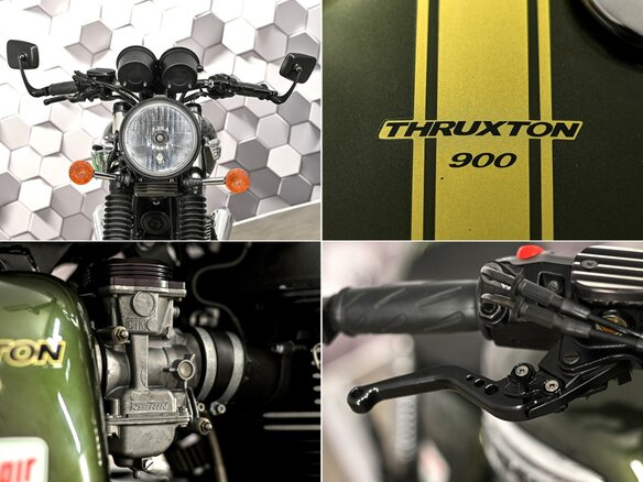 2012 Triumph Thruxton, зелёный, 577000 рублей - вид 9