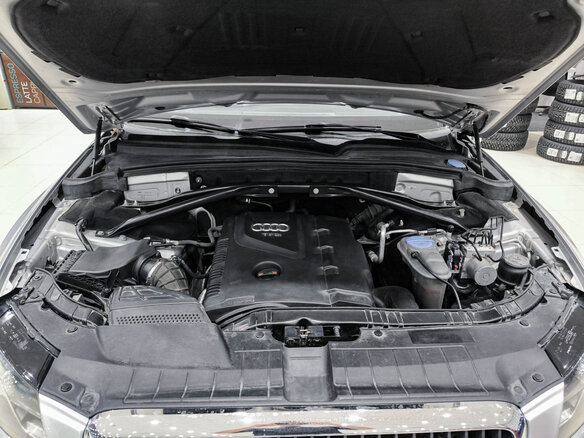 2012 Audi Q5 8tiptronic I (8R), серебристый, 1250000 рублей - вид 8