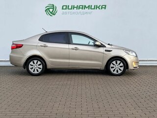 2014 Kia Rio 6-speed III, бежевый, 790000 рублей, вид 4