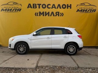 2014 Mitsubishi ASX I Рестайлинг, белый, 920000 рублей, вид 3