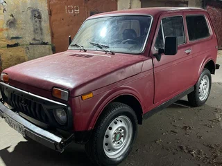 1997 Lada (ВАЗ) 2121 (4x4) I Рестайлинг, пурпурный, 115000 рублей, вид 1
