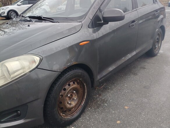 2012 Chery Bonus (A13), серый, 190000 рублей - вид 5