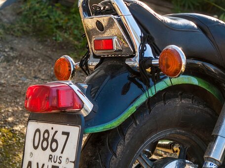 1990 Yamaha XV1100 Virago, чёрный, 320000 рублей, вид 3