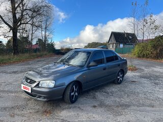 2005 Hyundai Accent ТагАЗ II, серый, 330000 рублей, вид 1
