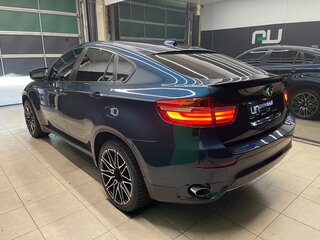 2013 BMW X6 40d I (E71) Рестайлинг, синий, 2390000 рублей, вид 4