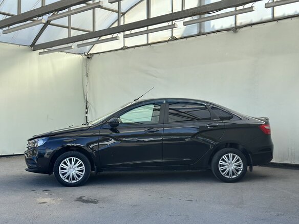 2015 Lada (ВАЗ) Vesta I, чёрный, 720000 рублей - вид 8