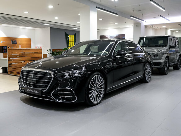 2026 Mercedes-Benz S-Класс 580 Long 4MATIC VII (W223) Рестайлинг, чёрный, 34900000 рублей