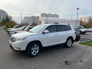 2011 Toyota Highlander II (XU40) Рестайлинг, белый, 1700000 рублей, вид 5