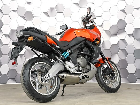 2006 Kawasaki Versys 650, оранжевый - вид 6
