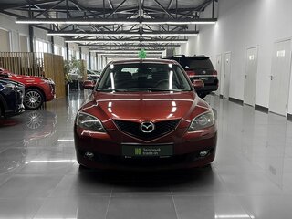 2008 Mazda 3 I (BK) Рестайлинг, красный, 650000 рублей, вид 3