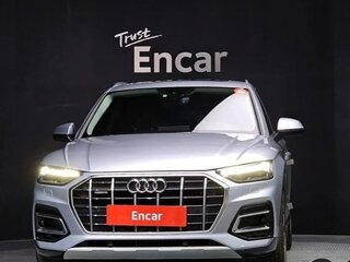 2023 Audi Q5 40 TDI II (FY) Рестайлинг, серебристый, 6438297 рублей, вид 2