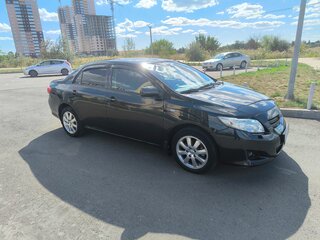 2008 Toyota Corolla X (E140, E150), чёрный, 570000 рублей, вид 3