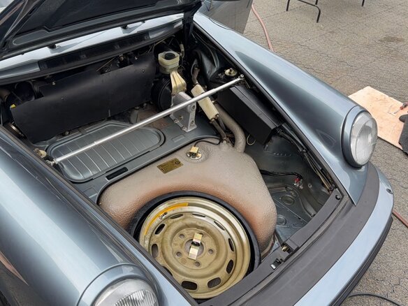 1983 Porsche 911 Targa II (911, 930), голубой - вид 6
