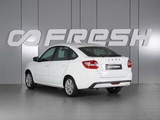 2019 Lada (ВАЗ) Granta I Рестайлинг, белый, 590000 рублей, вид 2
