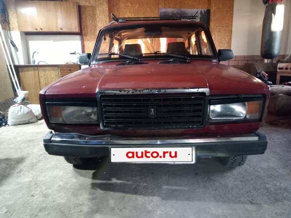 2003 Lada (ВАЗ) 2107, пурпурный, 73000 рублей - вид 4