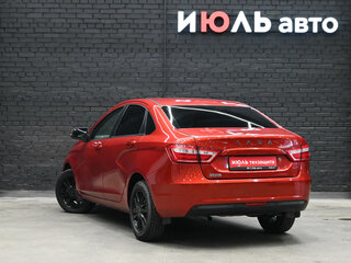 2016 Lada (ВАЗ) Vesta I, красный, 640000 рублей, вид 4