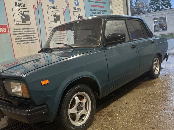2006 Lada (ВАЗ) 2107, зелёный, 110000 рублей - вид 7