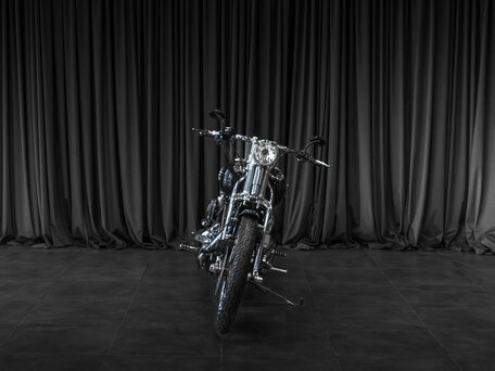 1999 Harley-Davidson Springer Softail, чёрный, 1550000 рублей, вид 3
