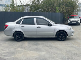 2012 Lada (ВАЗ) Granta I, серебристый, 187000 рублей, вид 4