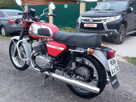 1978 Jawa 350/634, красный, 250000 рублей, вид 2