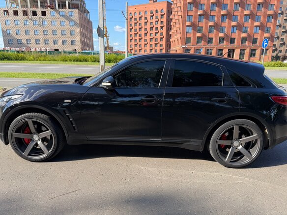 2012 Infiniti FX37 II (S51) Рестайлинг, чёрный, 1700000 рублей - вид 8