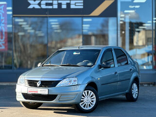 2012 Renault Logan I Рестайлинг, серый, 329000 рублей, вид 1