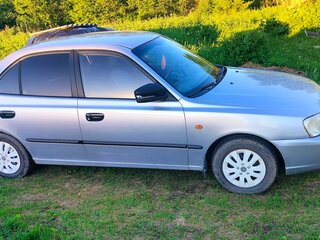 2008 Hyundai Accent ТагАЗ II, серебристый, 300000 рублей, вид 2