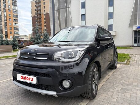 2019 Kia Soul II Рестайлинг, чёрный, 1550000 рублей, вид 2
