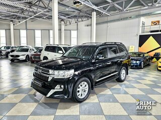 2016 Toyota Land Cruiser 200 Series Рестайлинг 2, чёрный, 5439000 рублей, вид 1