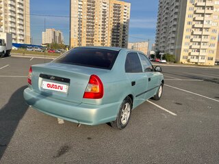 2008 Hyundai Accent ТагАЗ II, серебристый, 385000 рублей, вид 2
