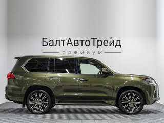 2021 Lexus LX 570 III Рестайлинг 2, зелёный, 12550000 рублей, вид 4