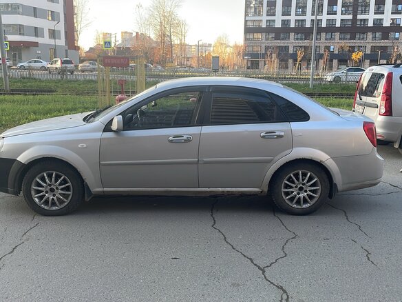 2012 Chevrolet Lacetti I, серый, 200000 рублей - вид 3
