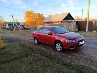 2008 Mitsubishi Lancer X, красный, 550000 рублей, вид 1