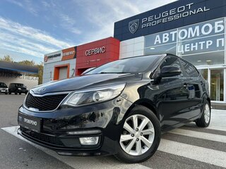 2015 Kia Rio III Рестайлинг, чёрный, 1245000 рублей, вид 3