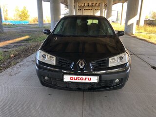 2006 Renault Megane II Рестайлинг, чёрный, 300000 рублей, вид 2