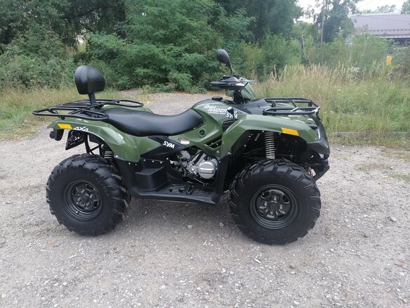2014 Sym QuadRaider, зелёный, 399000 рублей - вид 36