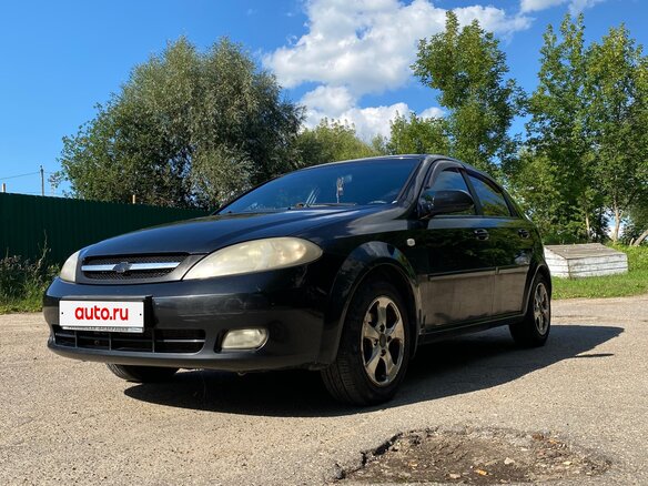 2008 Chevrolet Lacetti I, чёрный, 320000 рублей