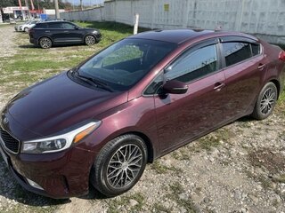 2017 Kia Forte II Рестайлинг, красный, 1250000 рублей, вид 4