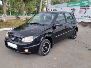 2012 Lada (ВАЗ) Kalina I, чёрный, 380000 рублей, вид 1