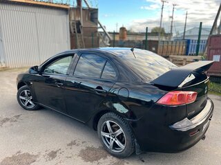 2007 Mitsubishi Lancer X, чёрный, 440000 рублей, вид 4