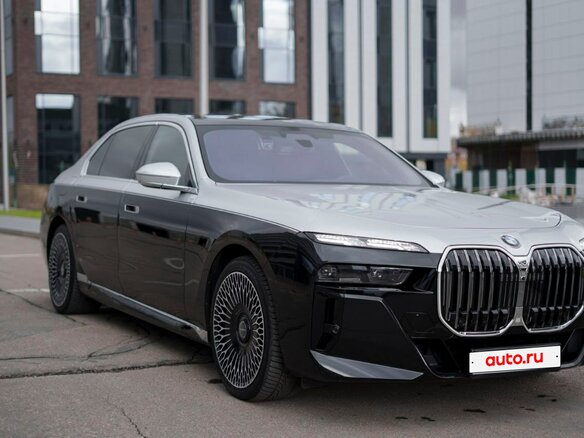 2024 BMW 7 серии 740d xDrive VII (G70), чёрный, 12500000 рублей - вид 9