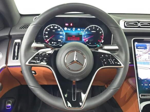 2025 Mercedes-Benz S-Класс 450 Long 4MATIC VII (W223), чёрный, 12869903 рублей - вид 7