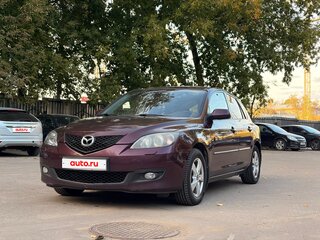 2007 Mazda 3 I (BK) Рестайлинг, пурпурный, 550000 рублей, вид 1